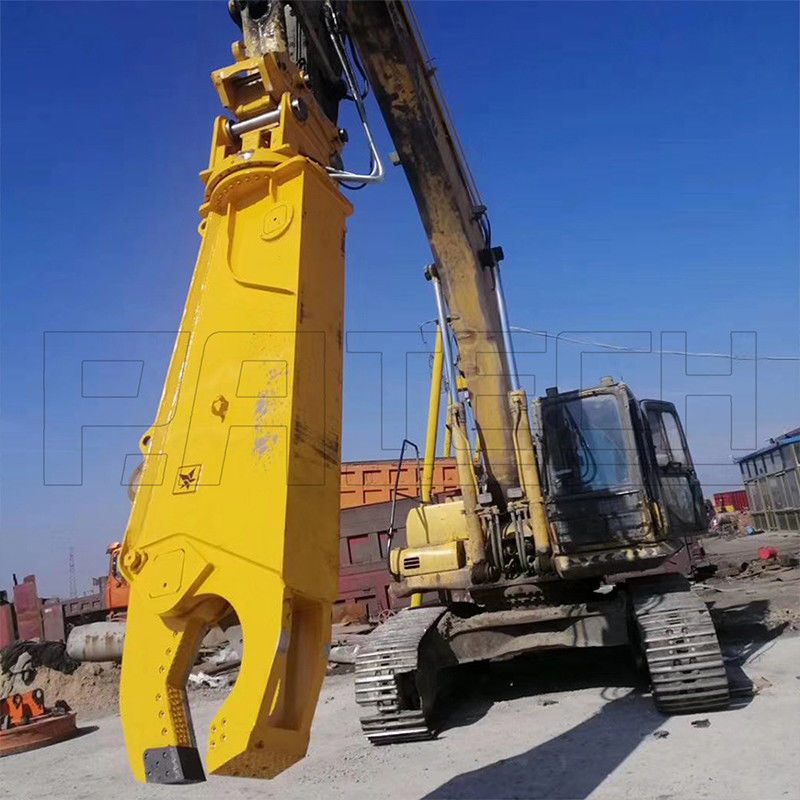 Rotating Scrap Demolition Shear, Scrap Recycling Excavator Attachment