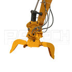 Rotating Sorting Grapple, Excavator Multi Grab For Waste Treatment Plant
