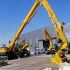 Two Sections Q345B Volvo XCMG CAT Excavator Long Boom