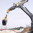 Excavator Clamshell Telescopic Long Boom Arm Easy Operation High Work Efficiency