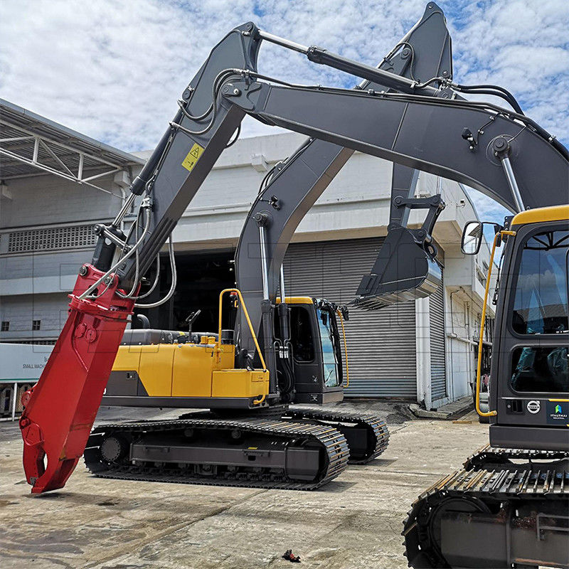 Metal Concrete Excavator Cutter Tools, Scrap Shear On Hitachi Excavator