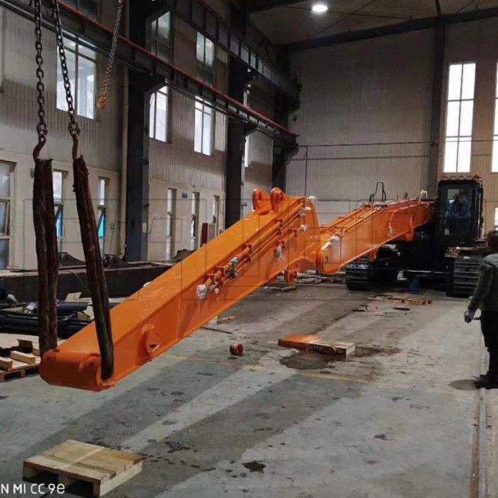 2 / 3 Sections 18-28m Excavator Long Boom For Pile Hammer