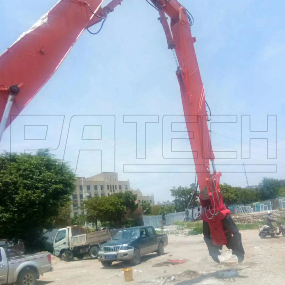 Excavator Concrete Crusher, Excavator Scrap Shear, High Strength And Long Service Life