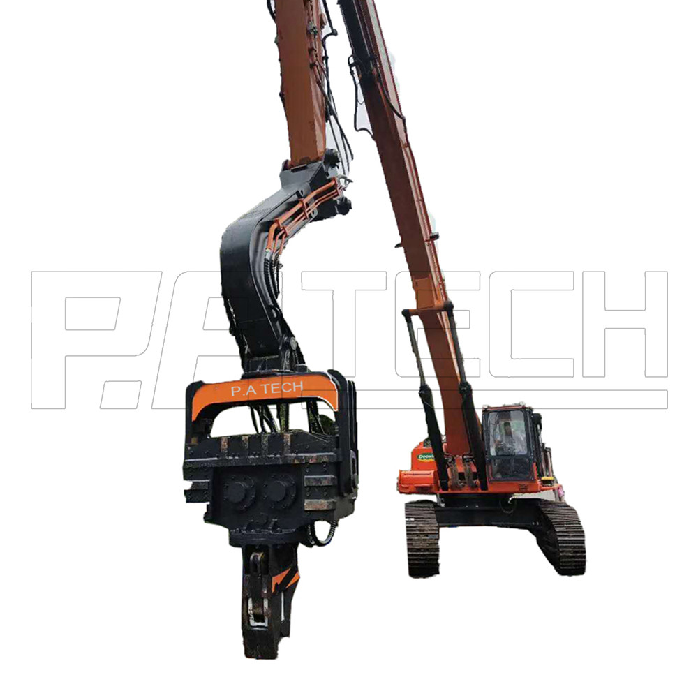 Excavator Hydraulic Hammer, Pile Driver in Urban Infrastructure Service Field