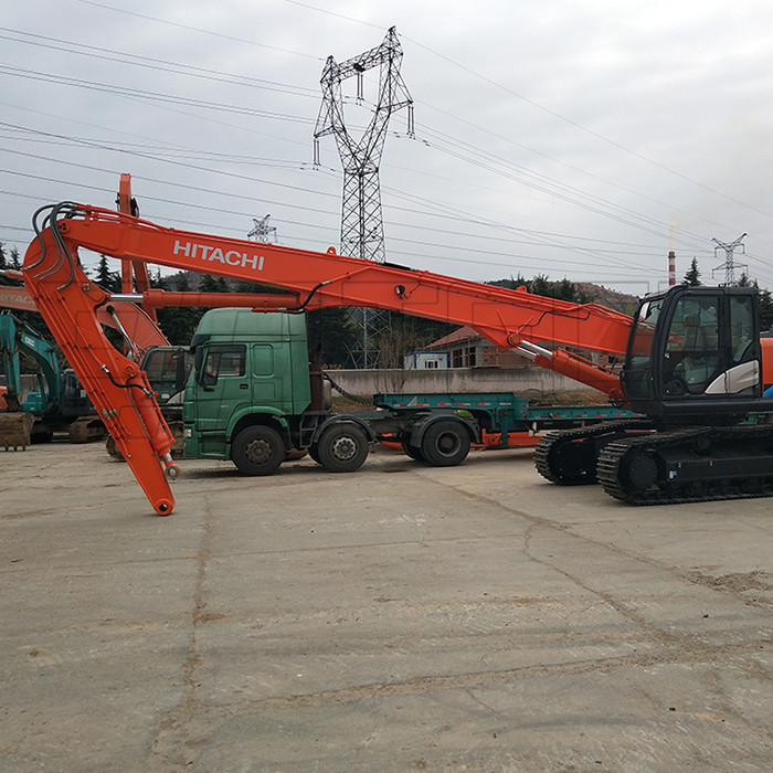 2 / 3 Sections 18-28m Excavator Long Boom For Pile Hammer