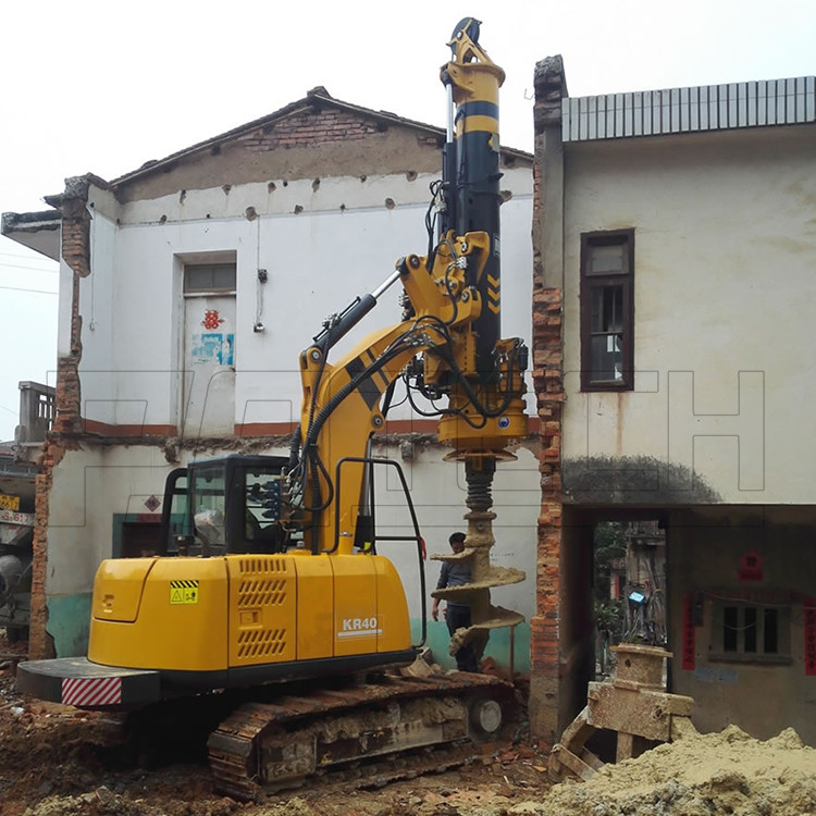 SANY KR40-A Type W3.3m 30 Ton Excavator Modular Rotary Drilling Rig