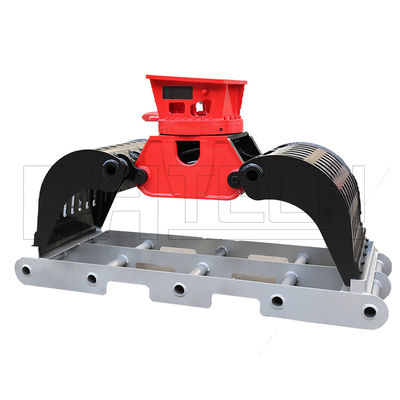 Fuzzy Logic Control Multi Grabs Demolition Sorting Excavator Rotating Grab