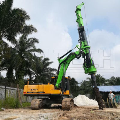 Modular Piling Rigs Corrosion Resistant Modular Rotary Drilling Rig Excavator Attachment ...