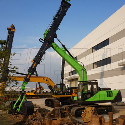 Hall Effect Technology Clamshell Telescopic Arm Teledipper Excavator ...